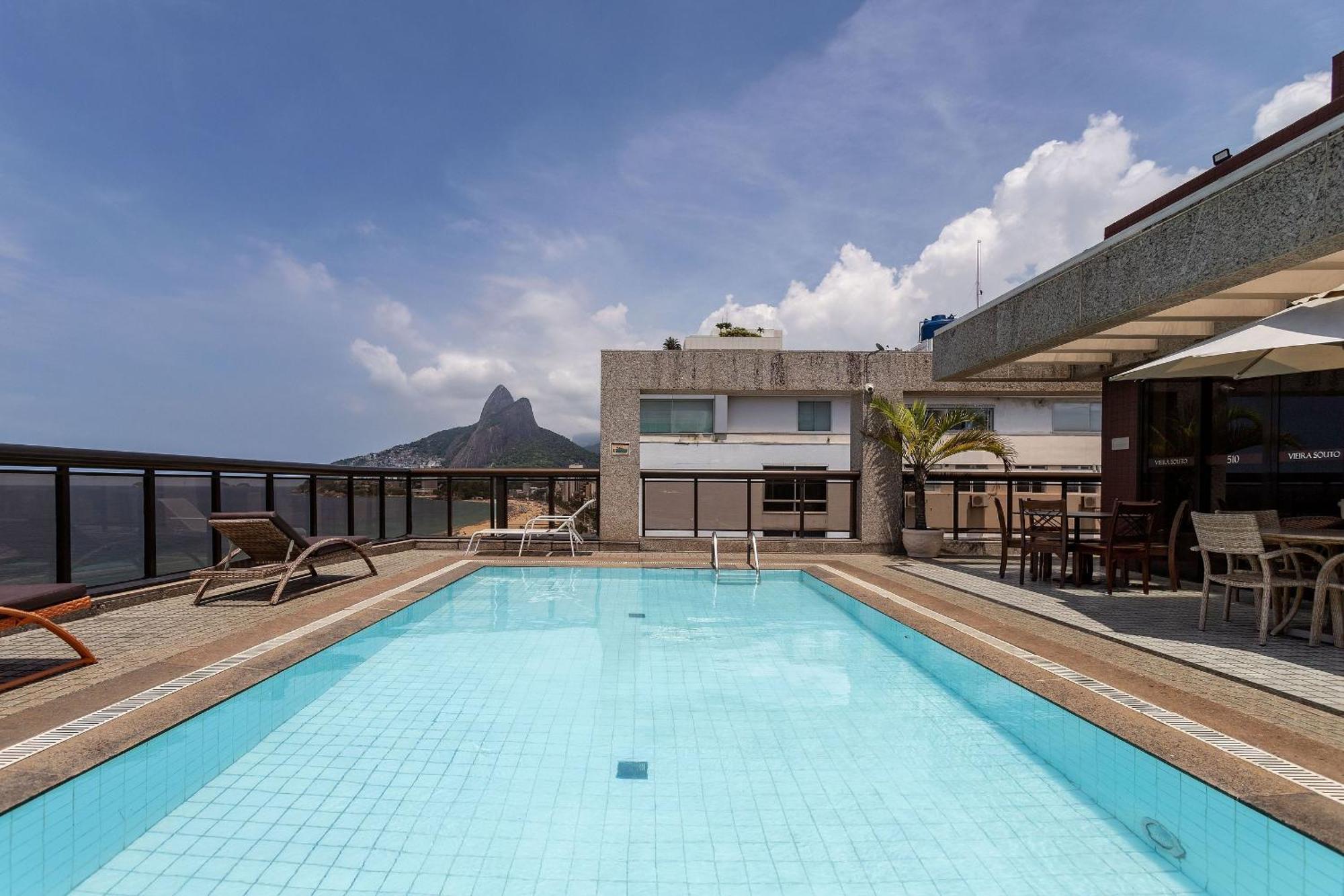 Apartamento Moderno em Prédio à Beira-mar na Praia de Ipanema Rio de Janeiro Esterno foto