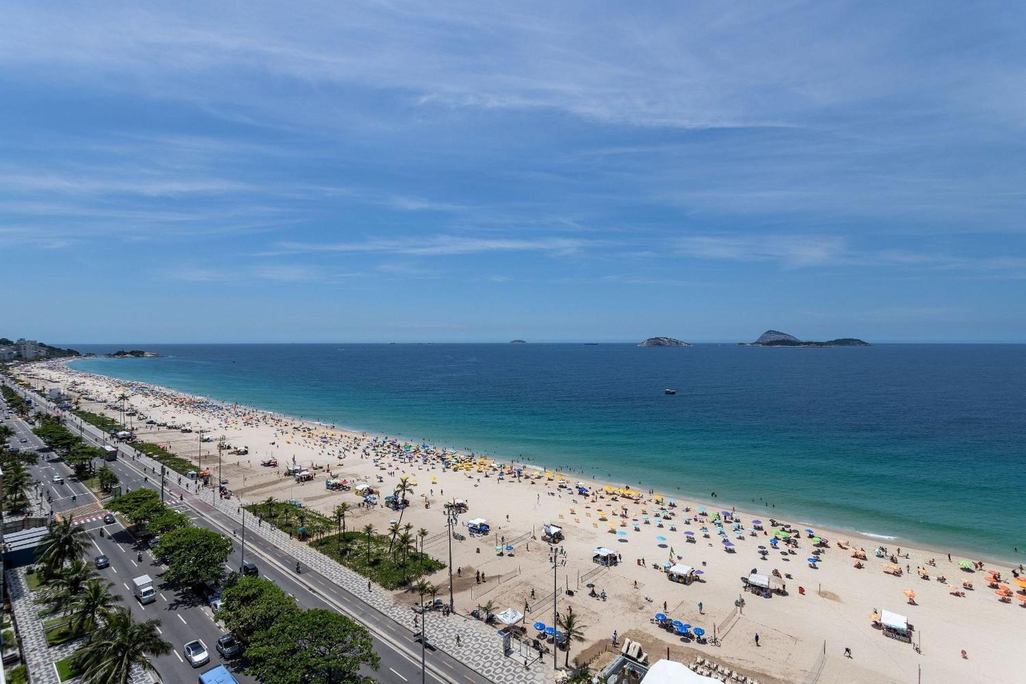 Apartamento Moderno em Prédio à Beira-mar na Praia de Ipanema Rio de Janeiro Esterno foto
